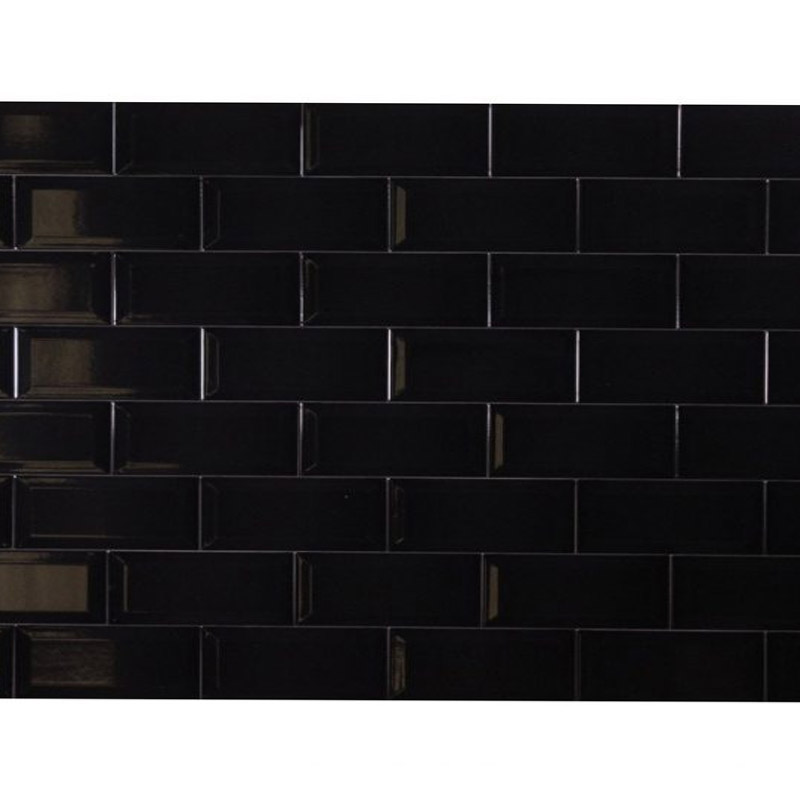 MULIA Mulia Subway Glossy Black Bevel 10x30 KW2 - 1